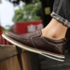 Мужские мокасины из натуральной кожи Casual