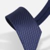 Мужской галстук Navy Blue Gradient Plaid 7 см
