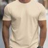 Мужская льняная футболка Loose Fit