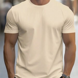 Мужская льняная футболка Loose Fit - изображение 24