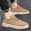 Мужские кеды Suede & Canvas Casual Q-5511