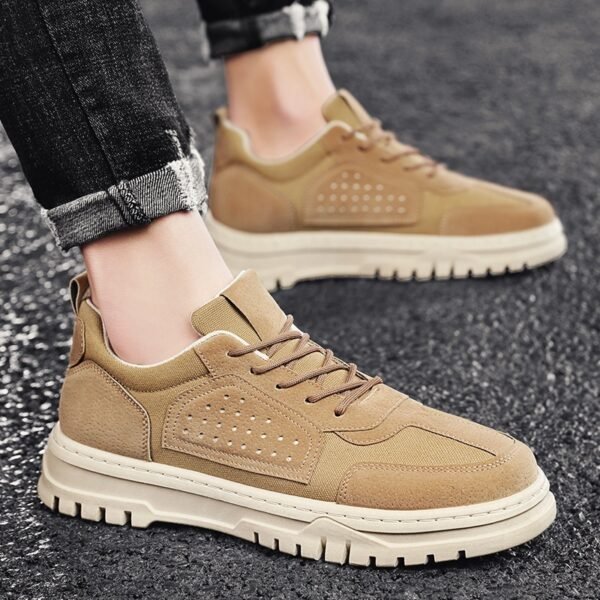 Мужские кеды Suede & Canvas Casual Q-5511
