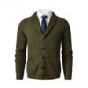 Мужской шерстяной кардиган Business Casual