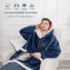 Семеиная домашняя толстовка-плед