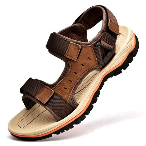 Мужские кожаные сандалии Summer Outdoor
