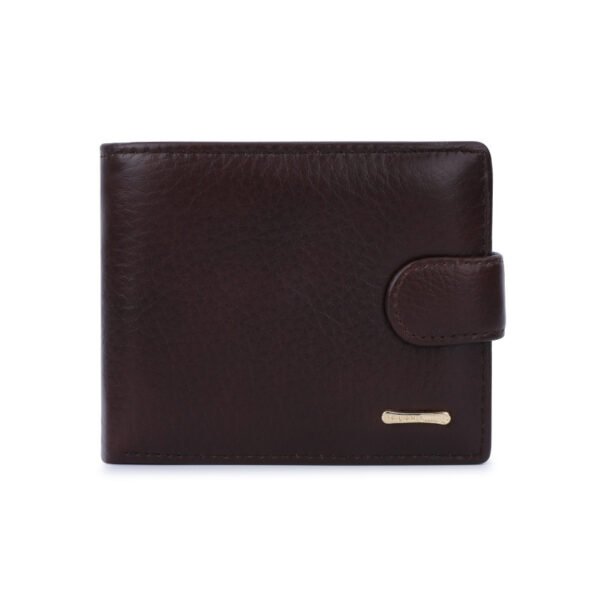 Мужской кожаный кошелёк Multifunctional Short Wallet