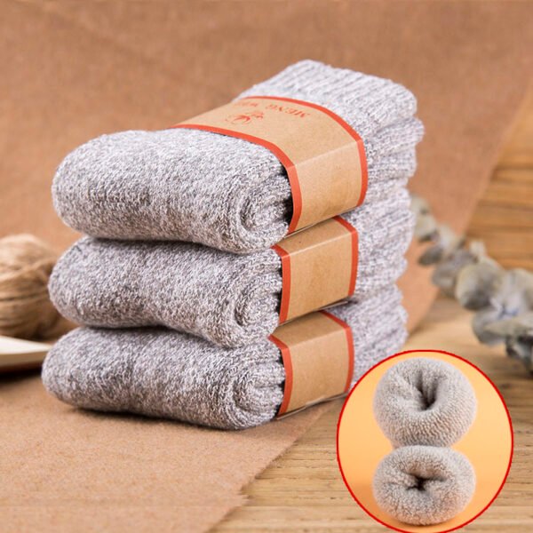 Тёплые зимние носки Wool Terry (3 пары)