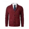 Мужской шерстяной кардиган Business Casual
