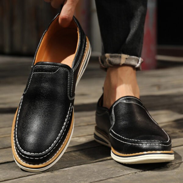 Мужские мокасины из натуральной кожи Casual