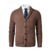 Мужской шерстяной кардиган Business Casual