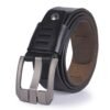 Мужской кожаный ремень Buckle Classic