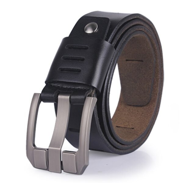Мужской кожаный ремень Buckle Classic