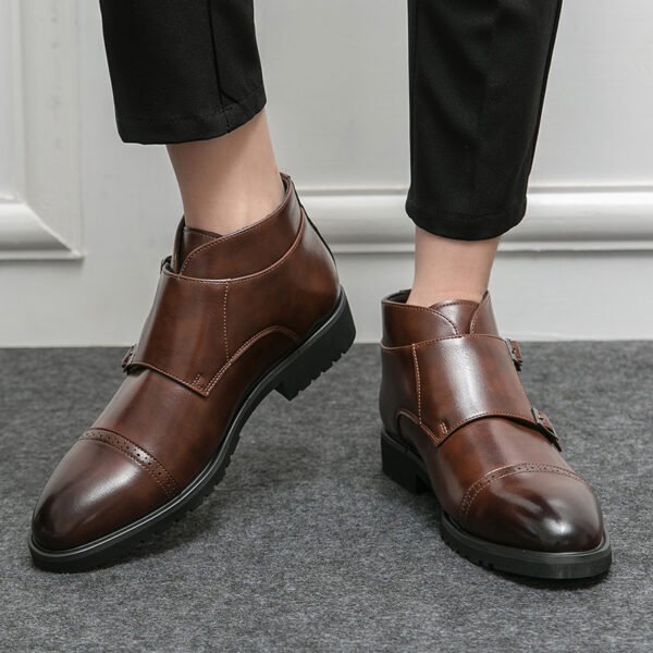 Мужские кожаные ботинки Martin High-Top