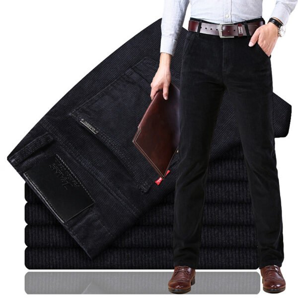 Мужские вельветовые брюки Slim Straight
