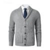 Мужской шерстяной кардиган Business Casual