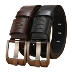 Мужской кожаный ремень Buckle Classic
